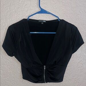 Fashion Nova Black Women's Top